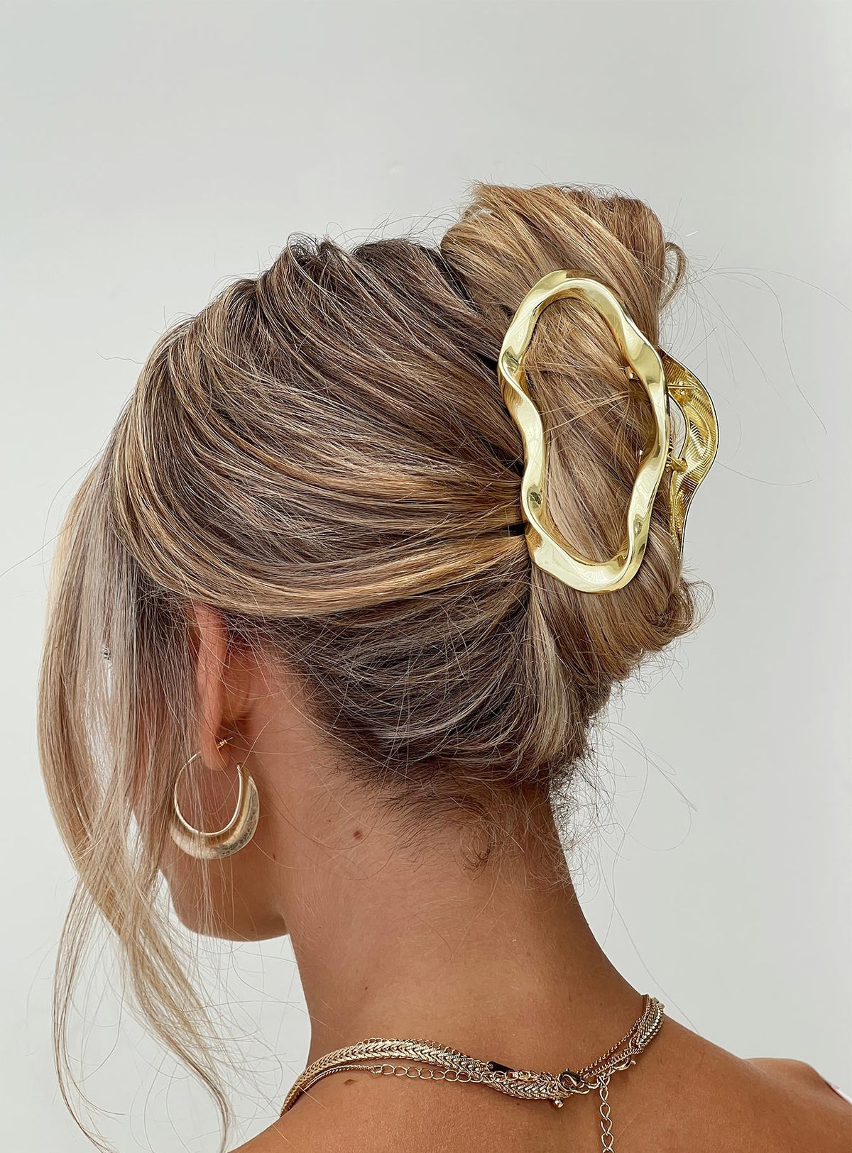 Take It Off Hair Clip Gold